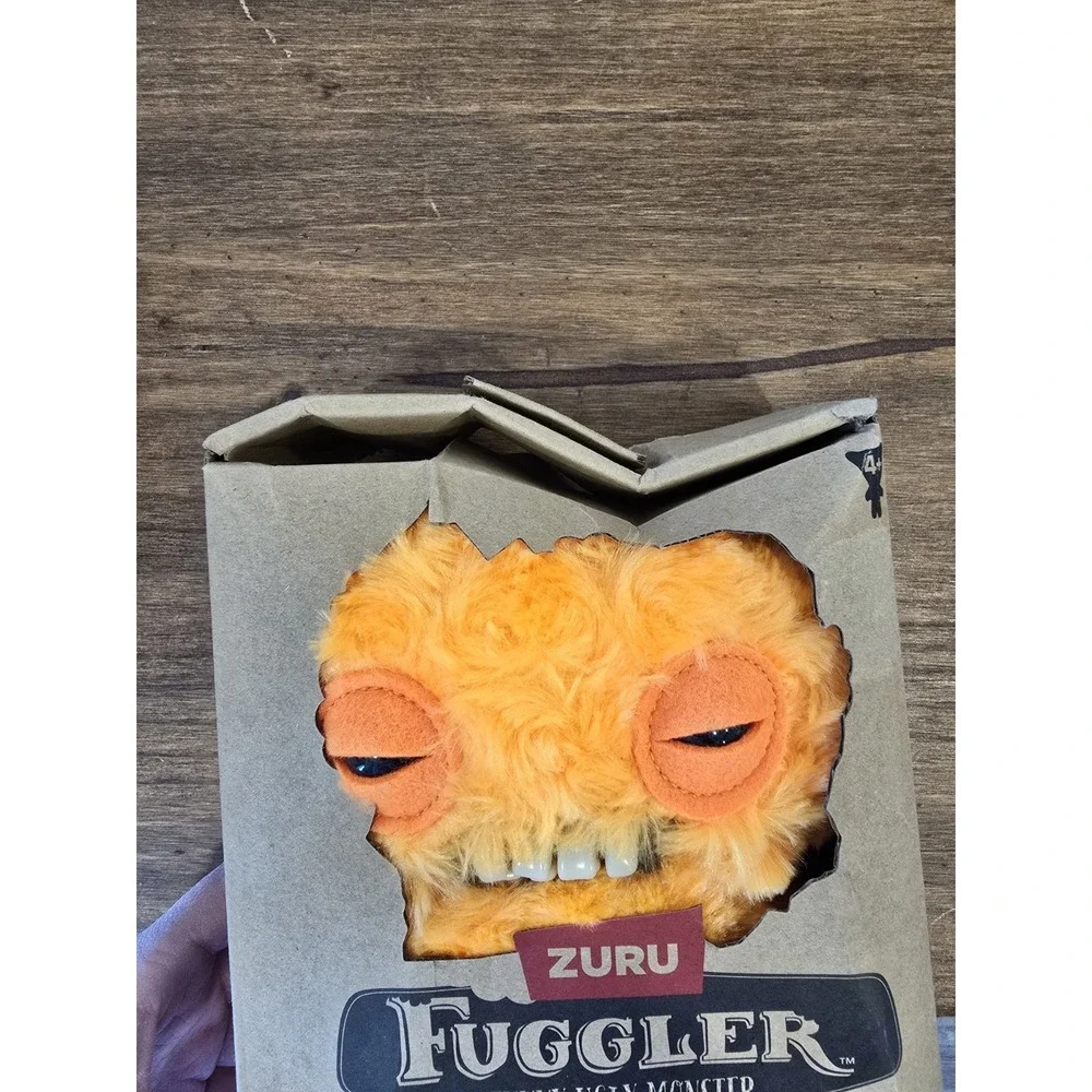 Fuggler Chaos Crew Edition, Squidge, Funny Ugly Monster, by Zuru, Orange #15717H